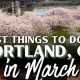Visiting Portland Oregon in March? Your Guide + Tips | Living in Oregon: Moving Tips, Cost of Living & Best Cities