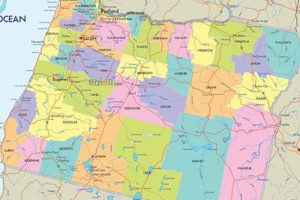 Your Guide: Oregon City & County Map - [Year] Edition | Living in Oregon: Moving Tips, Cost of Living & Best Cities