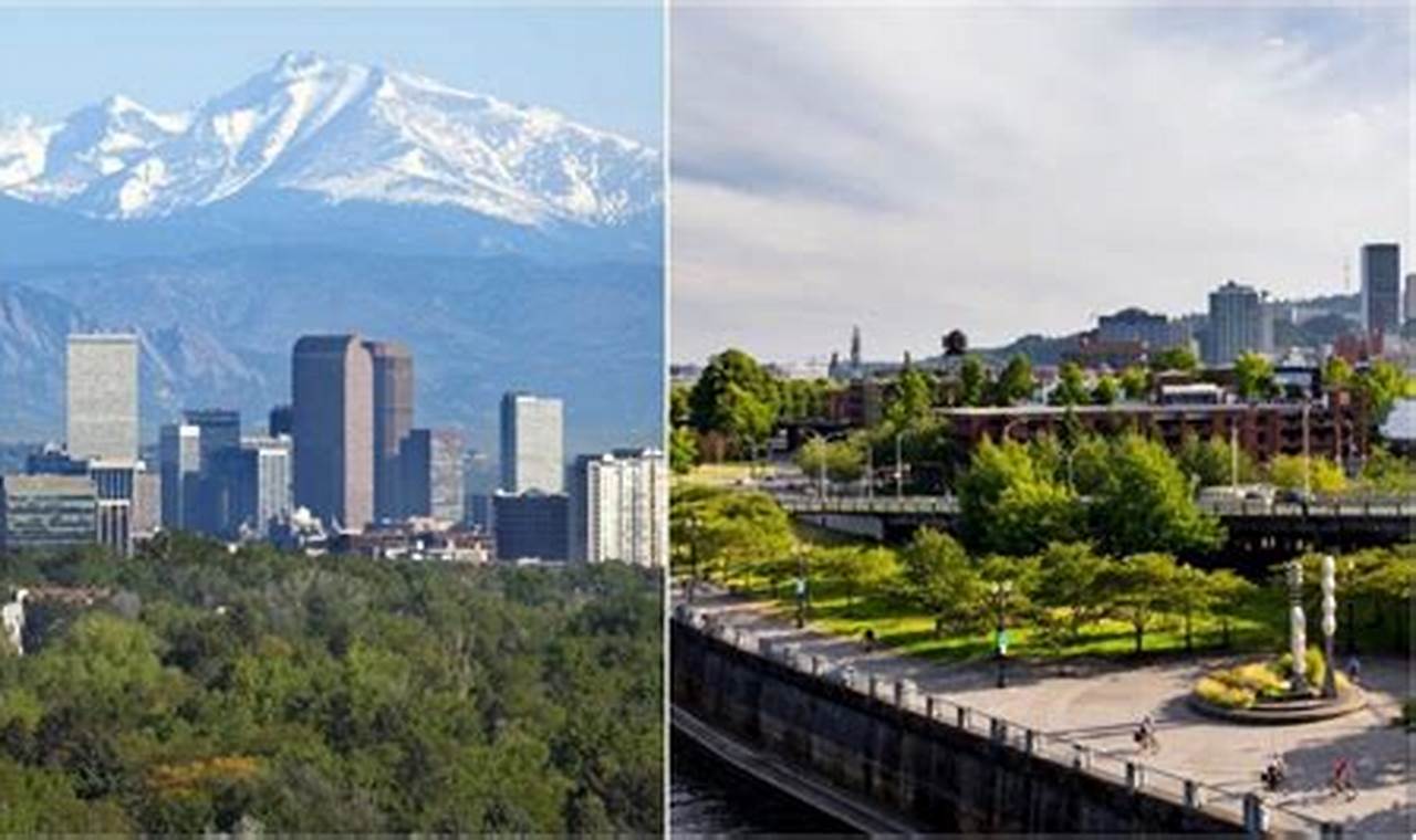 Portland vs Denver: Which City's Right for You? Living in Oregon: Moving Tips, Cost of Living & Best Cities Portland vs Denver: Which City's Right for You? | Living in Oregon: Moving Tips, Cost of Living & Best Cities