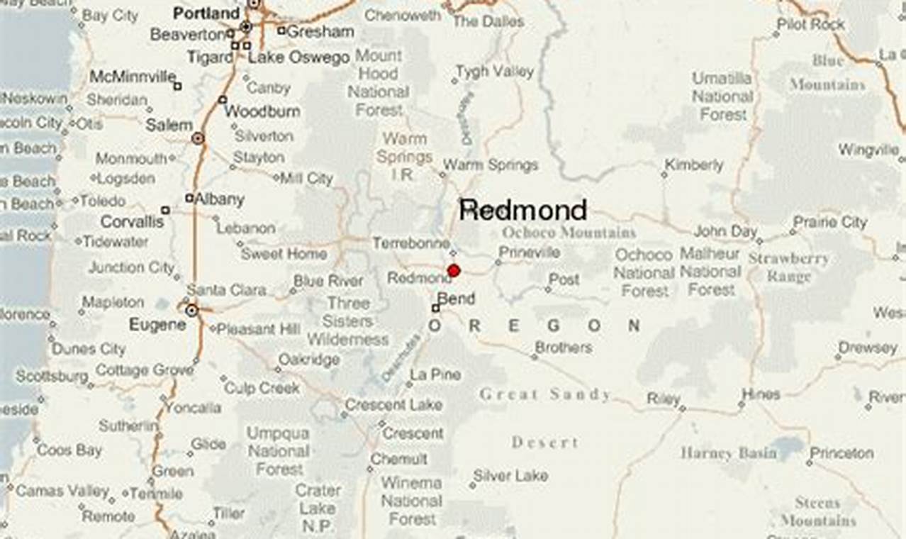 Map Redmond Oregon Living in Oregon: Moving Tips, Cost of Living & Best Cities Map Redmond Oregon | Living in Oregon: Moving Tips, Cost of Living & Best Cities