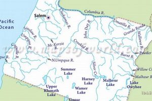 Explore Oregon Rivers Map: Discover & Adventure! | Living in Oregon: Moving Tips, Cost of Living & Best Cities