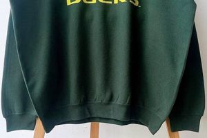 Score! Vintage Oregon Ducks Sweatshirt Style | Living in Oregon: Moving Tips, Cost of Living & Best Cities