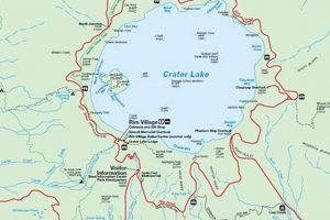 Discover Crater Lake Map of Oregon: Guide & Explore! | Living in Oregon: Moving Tips, Cost of Living & Best Cities