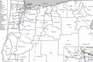 Oregon Railroads Map: Then &amp; Now, Complete Guide | Living in Oregon: Moving Tips, Cost of Living & Best Cities