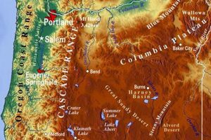 Discover: Paradise in Oregon Map - Your Dream Oregon! | Living in Oregon: Moving Tips, Cost of Living & Best Cities