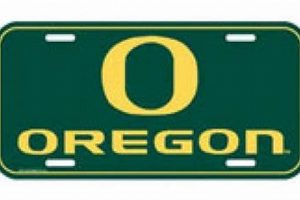 Show Your Pride: Oregon Ducks License Plate Designs | Living in Oregon: Moving Tips, Cost of Living & Best Cities