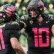 Score Pink! Oregon Ducks Pink Football Jersey Style | Living in Oregon: Moving Tips, Cost of Living & Best Cities