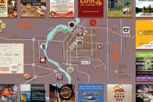 Bend Oregon Brewery Map | Living in Oregon: Moving Tips, Cost of Living & Best Cities