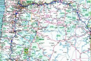 Oregon Mile Marker Map: Find Your Location Now! | Living in Oregon: Moving Tips, Cost of Living & Best Cities