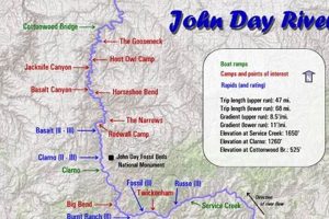 Explore: John Day River Oregon Map - [Year] Guide | Living in Oregon: Moving Tips, Cost of Living & Best Cities