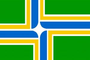 History of the Flag of Portland, Oregon: A City Symbol | Living in Oregon: Moving Tips, Cost of Living & Best Cities