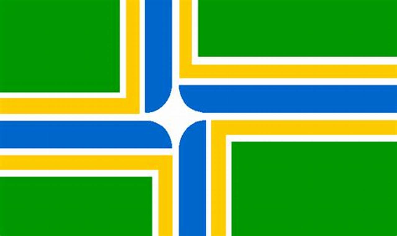 History of the Flag of Portland, Oregon: A City Symbol | Living in Oregon: Moving Tips, Cost of Living & Best Cities