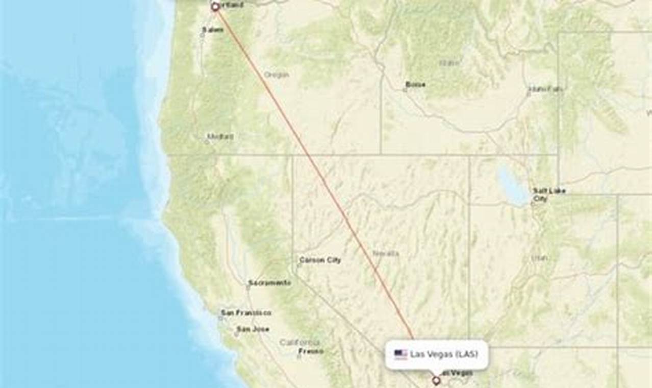 Portland Flight: PDX to Vegas - Time &amp; Tips | Living in Oregon: Moving Tips, Cost of Living & Best Cities