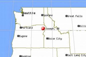 Explore: Map Joseph Oregon - Adventures Await! | Living in Oregon: Moving Tips, Cost of Living & Best Cities