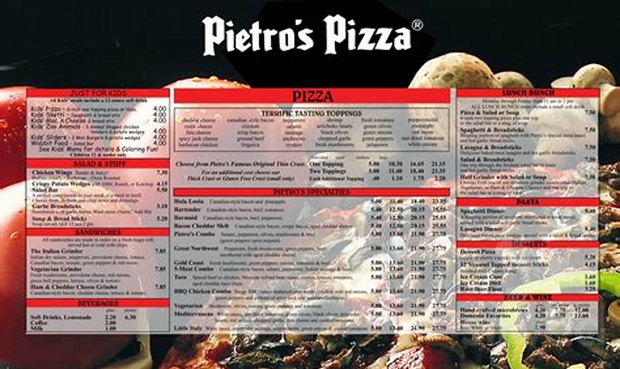 Pietro's Pizza Salem Oregon Menu | Living in Oregon: Moving Tips, Cost of Living & Best Cities