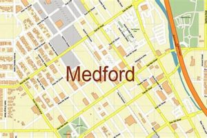 Medford Map Oregon | Living in Oregon: Moving Tips, Cost of Living & Best Cities