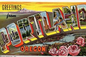 Portland Oregon Postcard | Living in Oregon: Moving Tips, Cost of Living & Best Cities