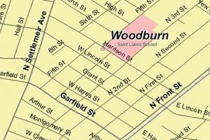 Your Guide: Woodburn Oregon Map & Local Area | Living in Oregon: Moving Tips, Cost of Living & Best Cities