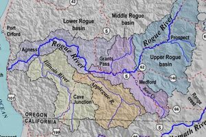 Oregon Rogue River Map Living in Oregon: Moving Tips, Cost of Living & Best Cities Oregon Rogue River Map | Living in Oregon: Moving Tips, Cost of Living & Best Cities